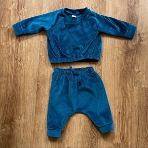 Velour Jogger Set